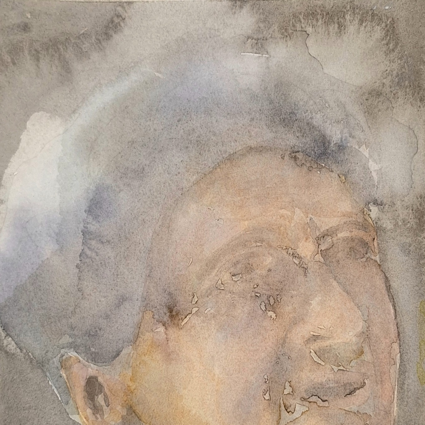 Dolores, 2023, 23 x 17cm, watercolour