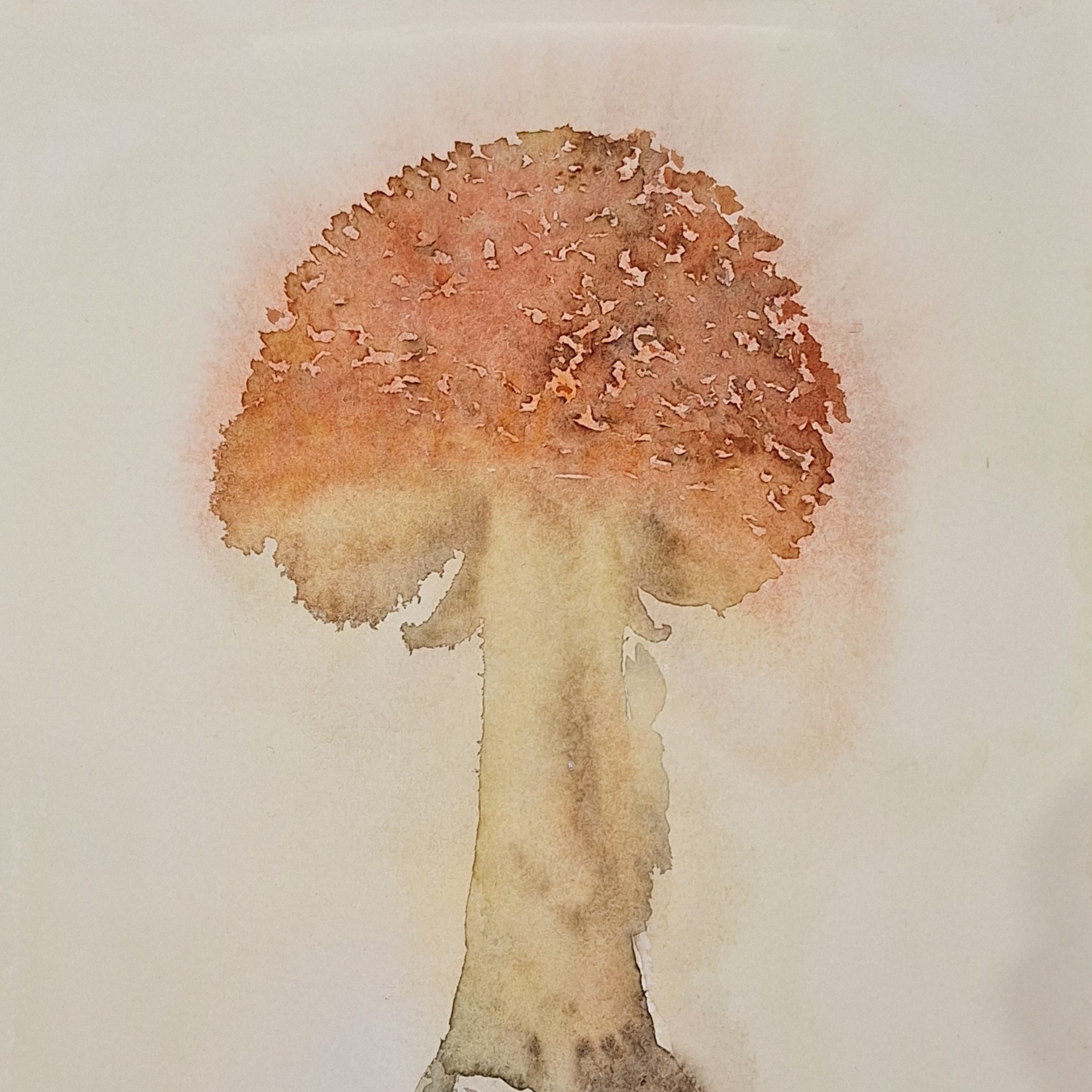 Poisonous, 2023, 28 x 20cm, watercolour