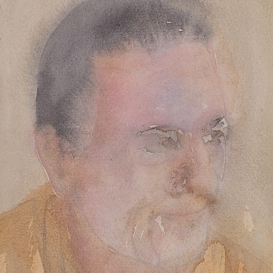 Lluis, 2023, 23 x 17 cm, watercolour
