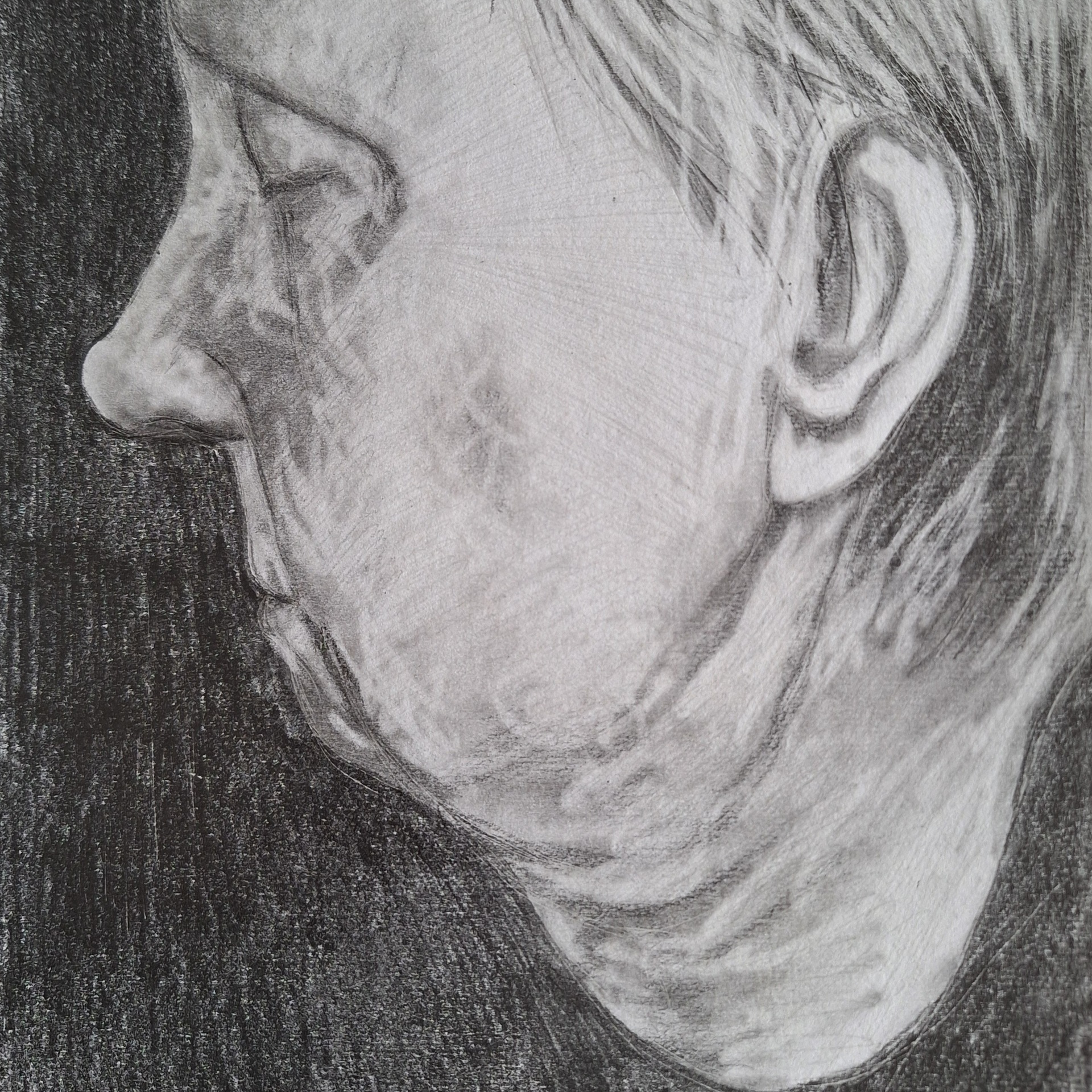 Deep, Pencil, 30x21cm
