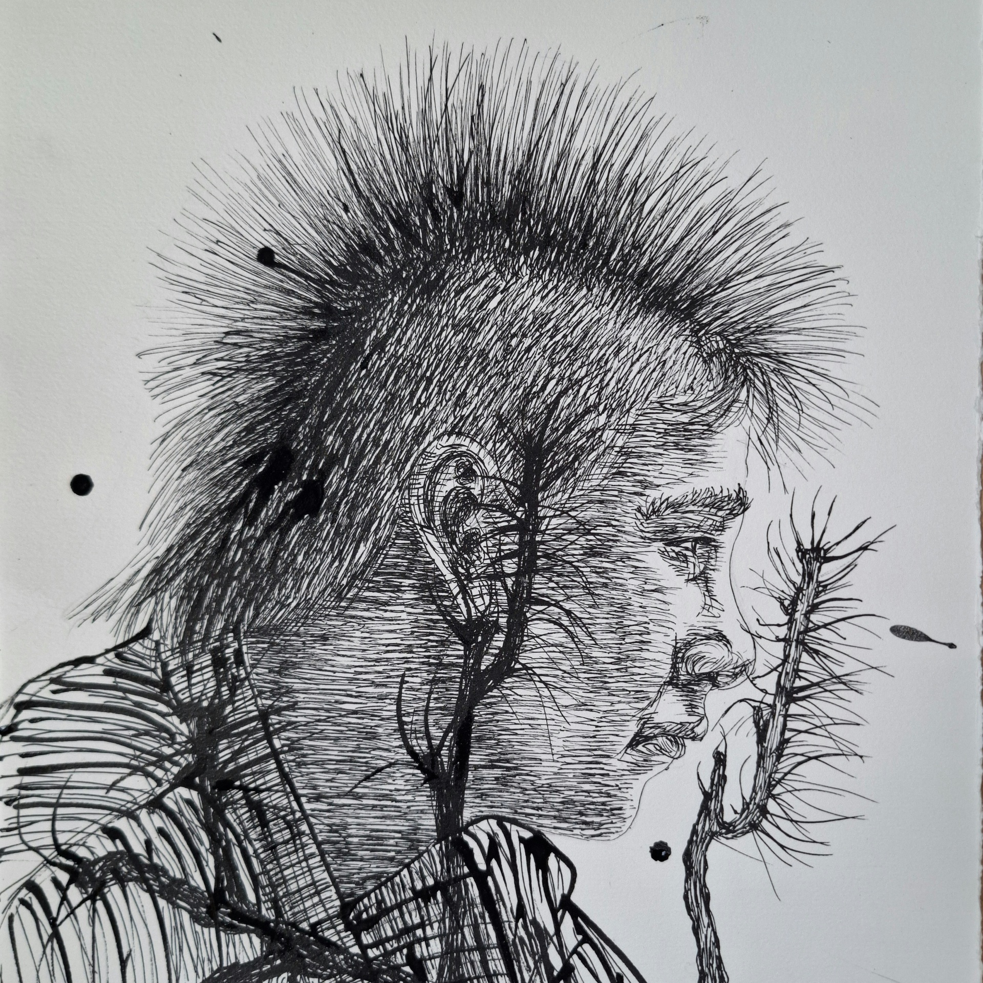 Untitled VI, Ink, 35x25cm