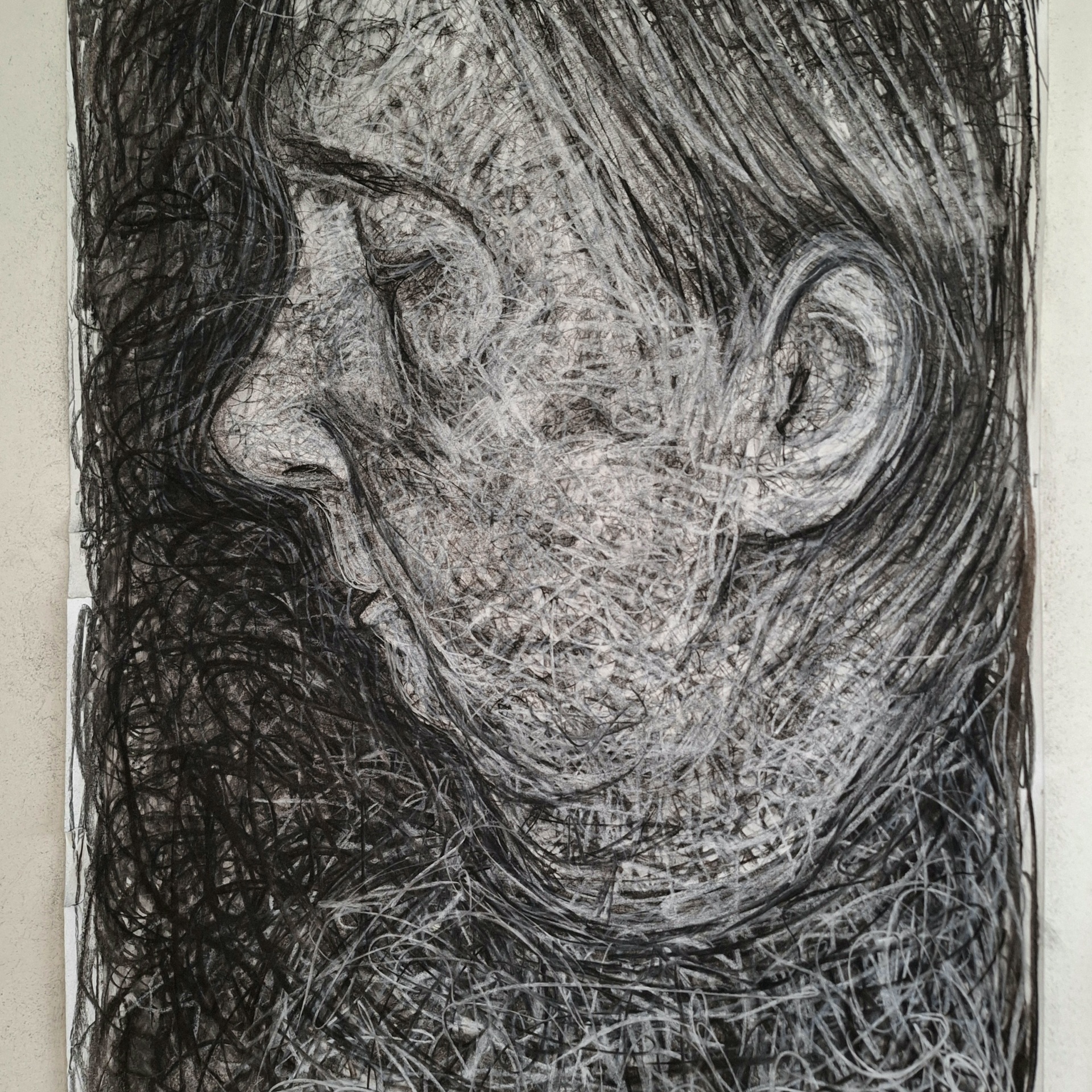 Sleep, Coal, 104,72cm